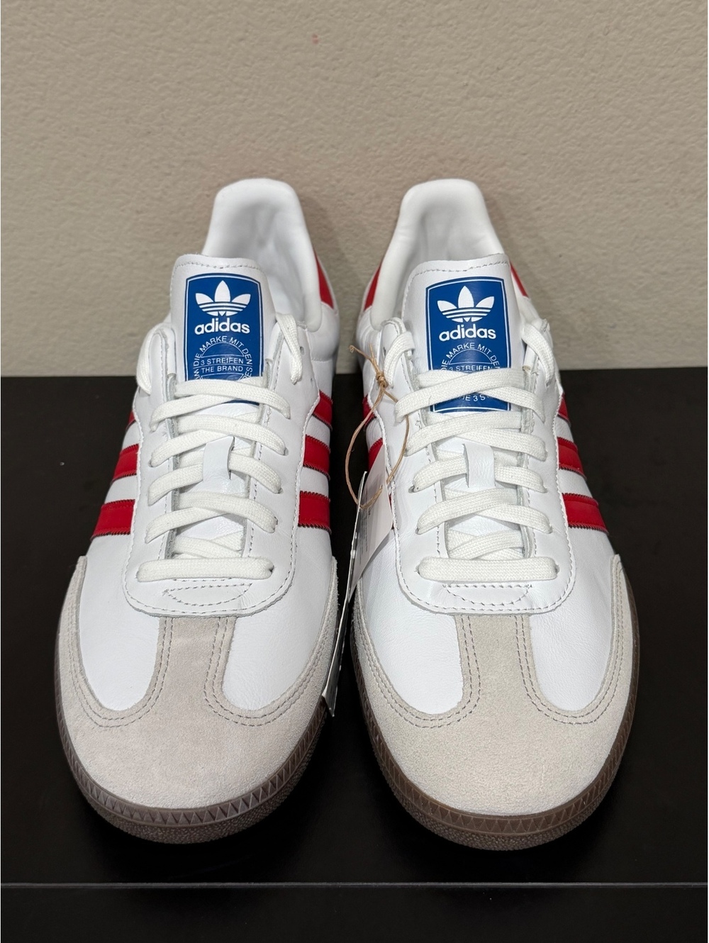 Size 11.5 - Adidas Samba OG “White Scarlet” - Picture 3 of 6